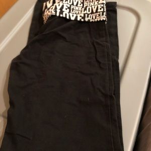 Pink Bootcut Yoga pants